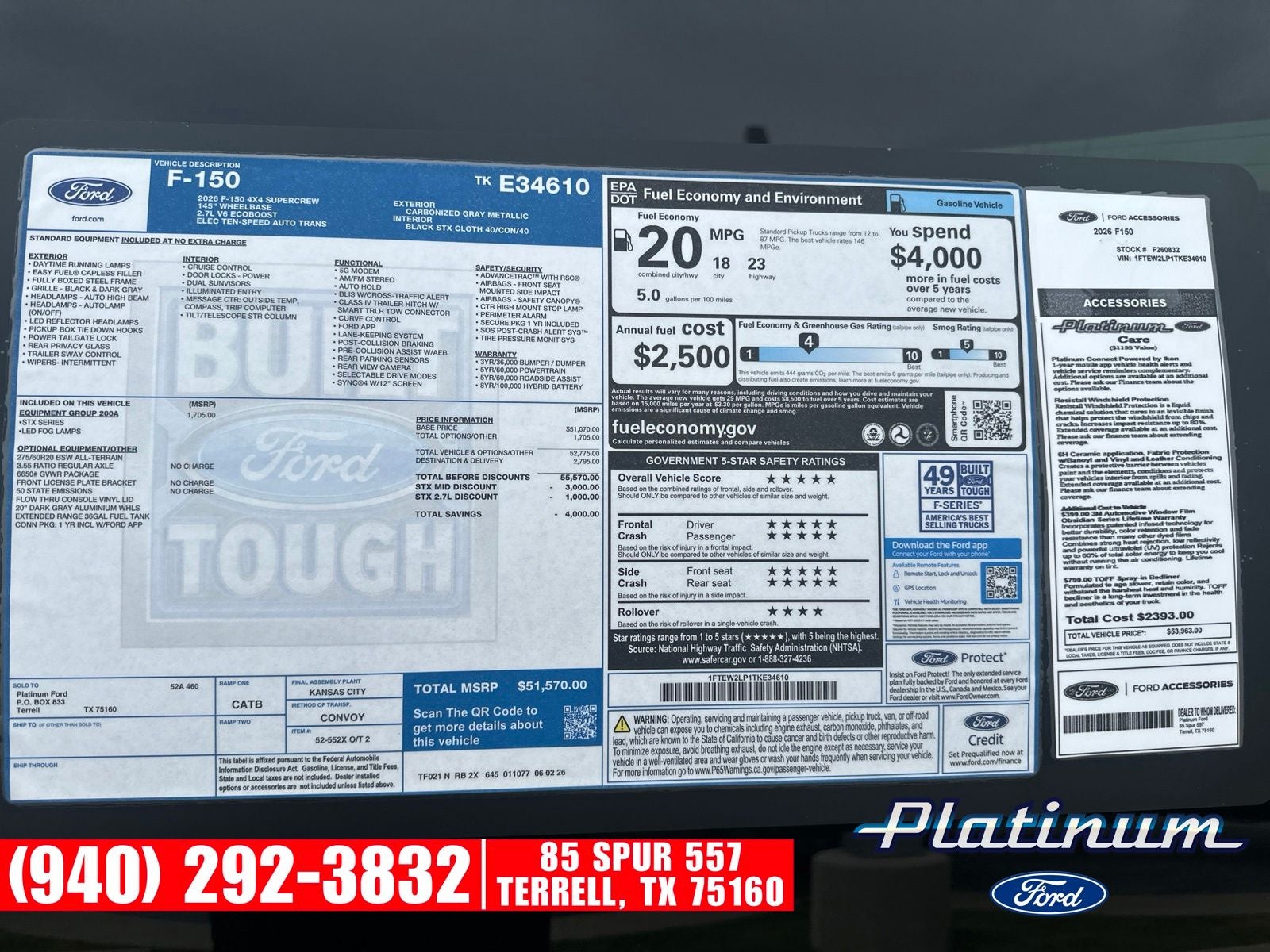2026 Ford F-150 STX