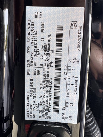 2026 Ford F-150 Raptor