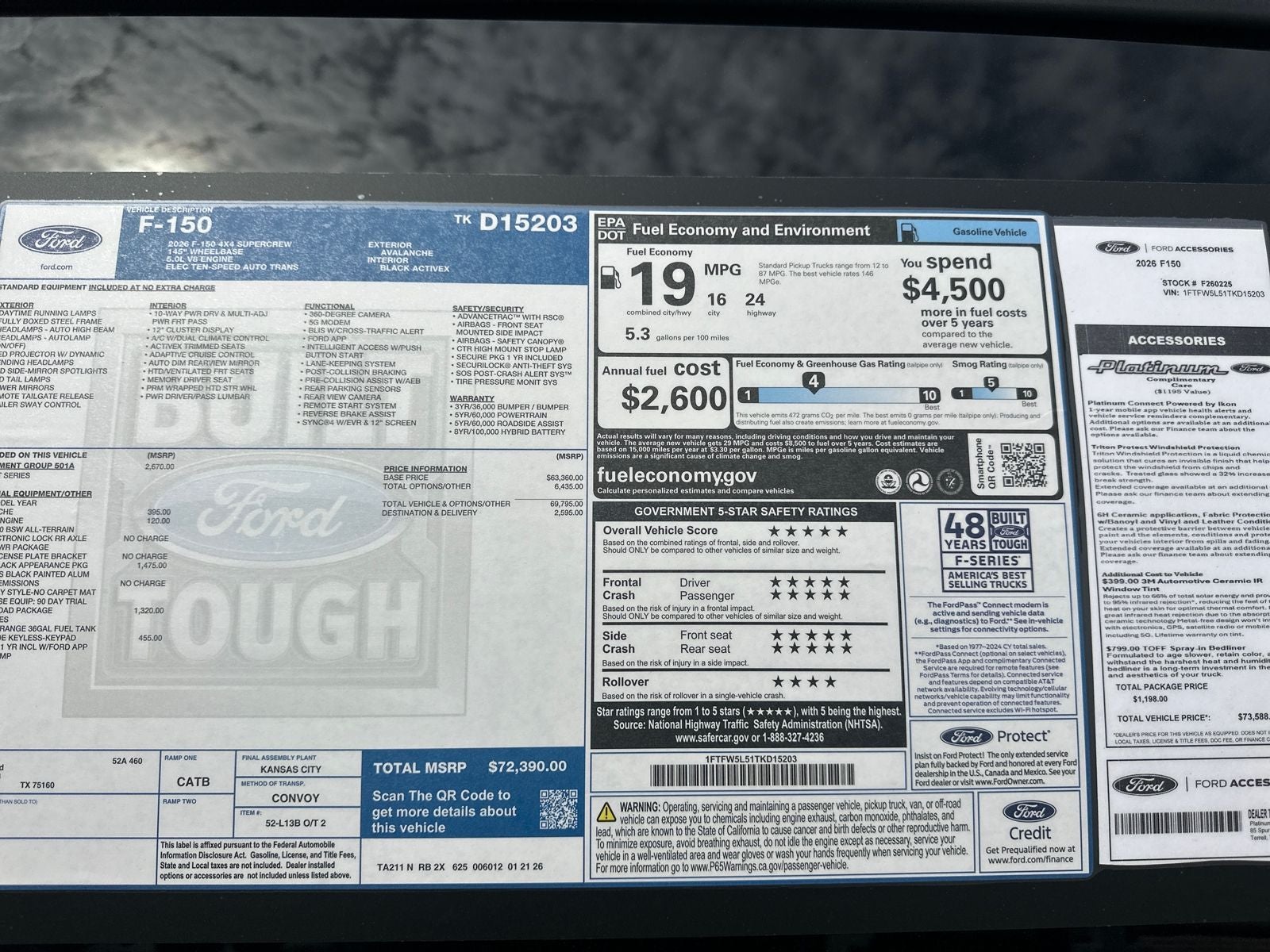 2026 Ford F-150 Lariat