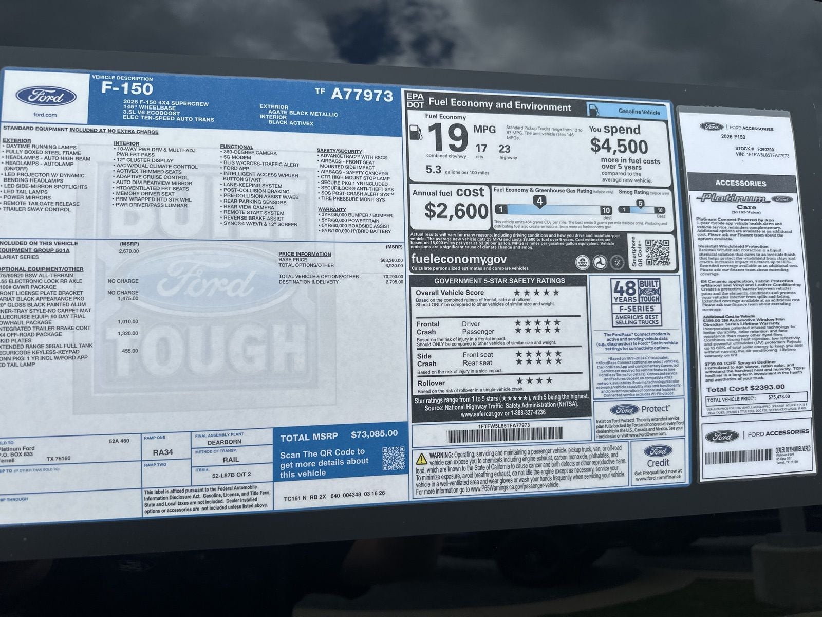 2026 Ford F-150 Lariat