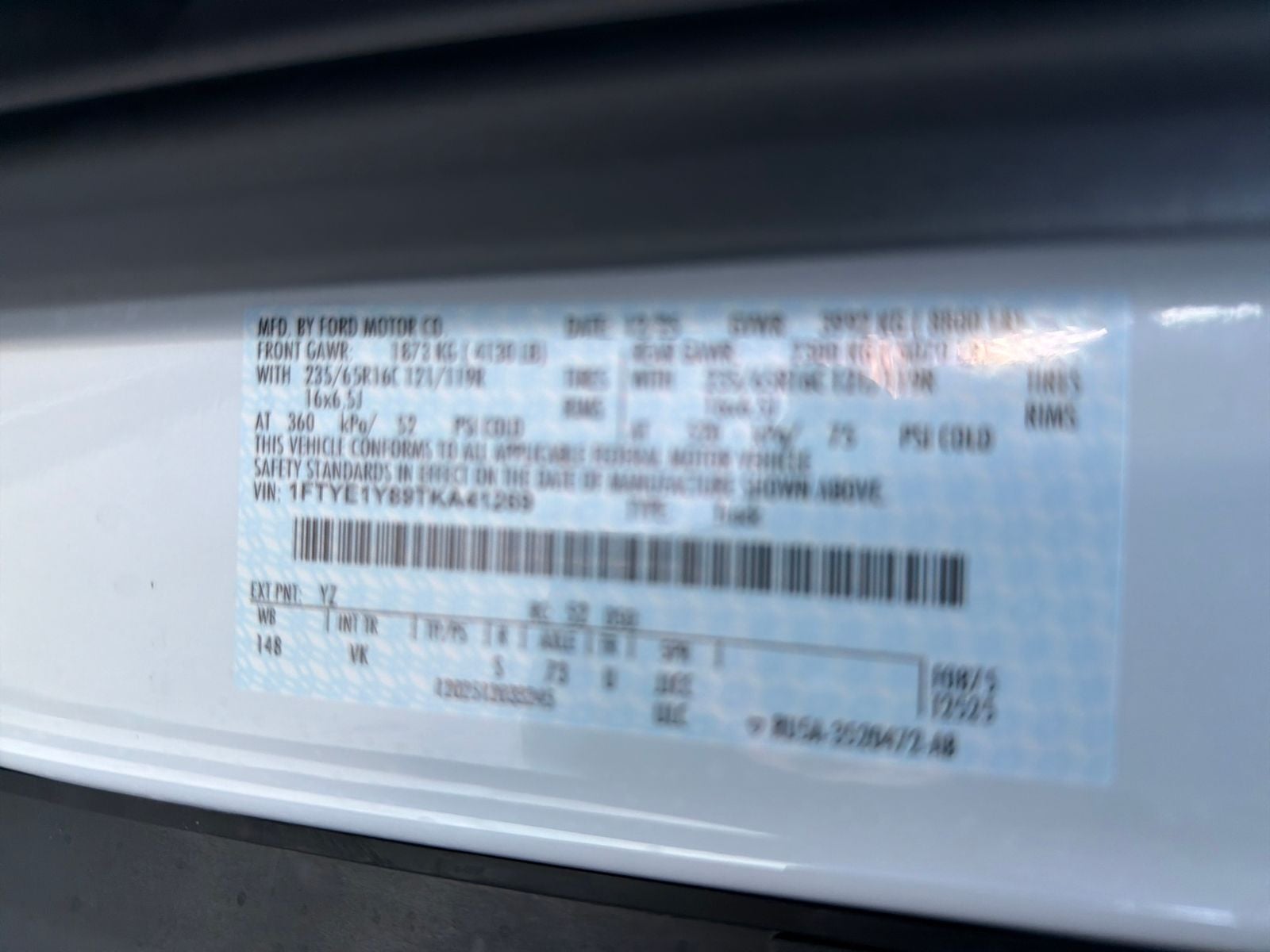 2026 Ford Transit-150 Base