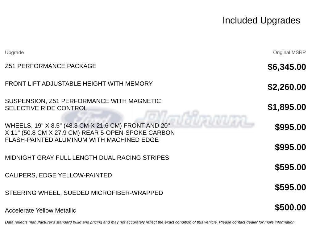 2022 Chevrolet Corvette Stingray 3LT