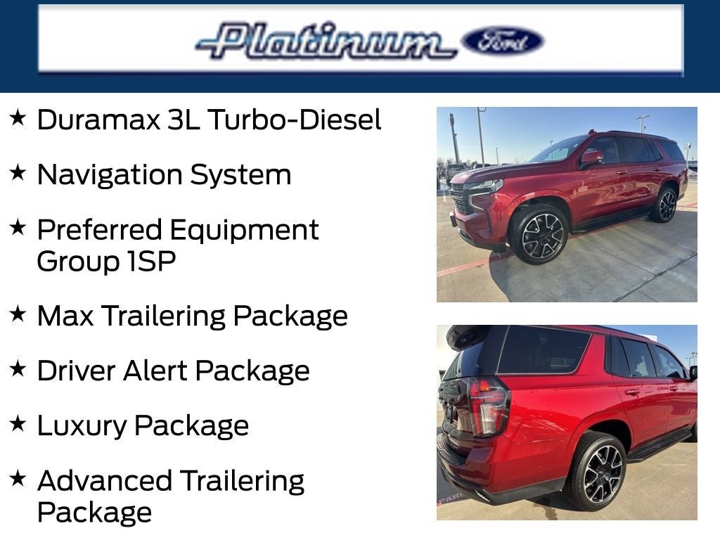 2024 Chevrolet Tahoe RST