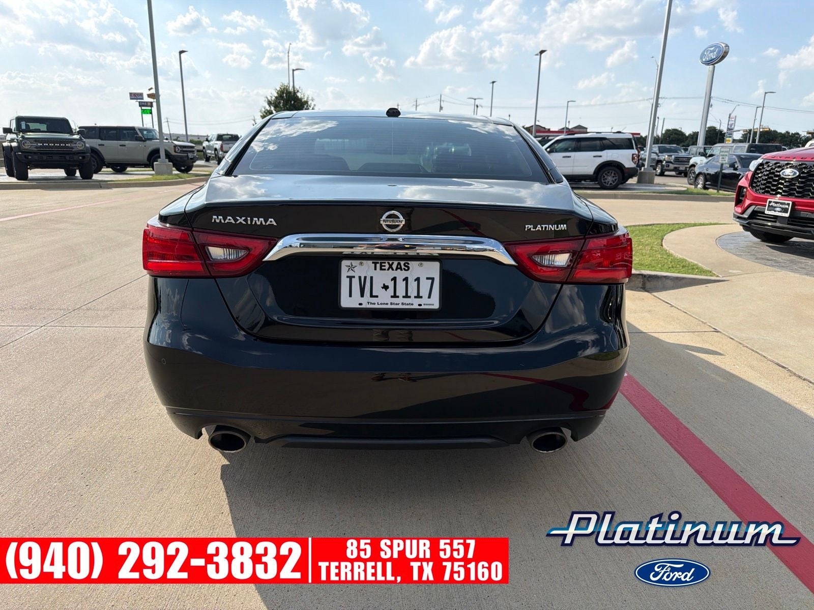 2018 Nissan Maxima Platinum