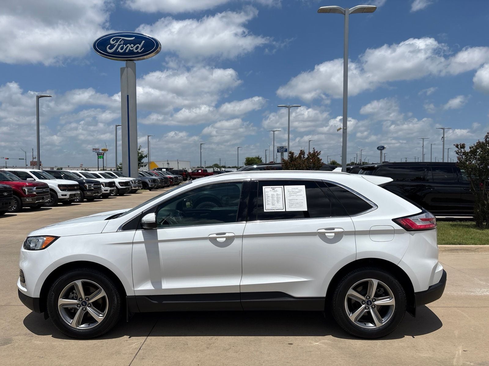 Used 2019 Ford Edge SEL with VIN 2FMPK3J98KBB95771 for sale in Terrell, TX