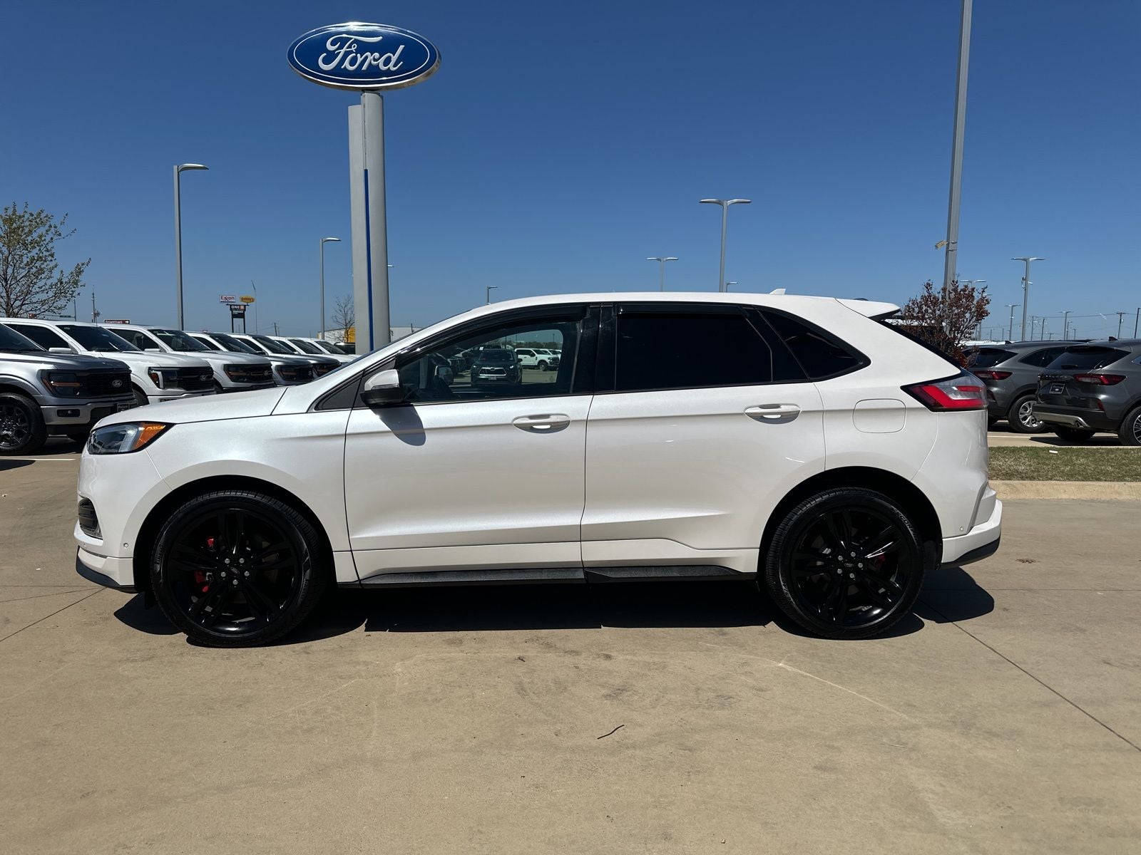 Used 2019 Ford Edge ST with VIN 2FMPK4AP0KBB52756 for sale in Terrell, TX