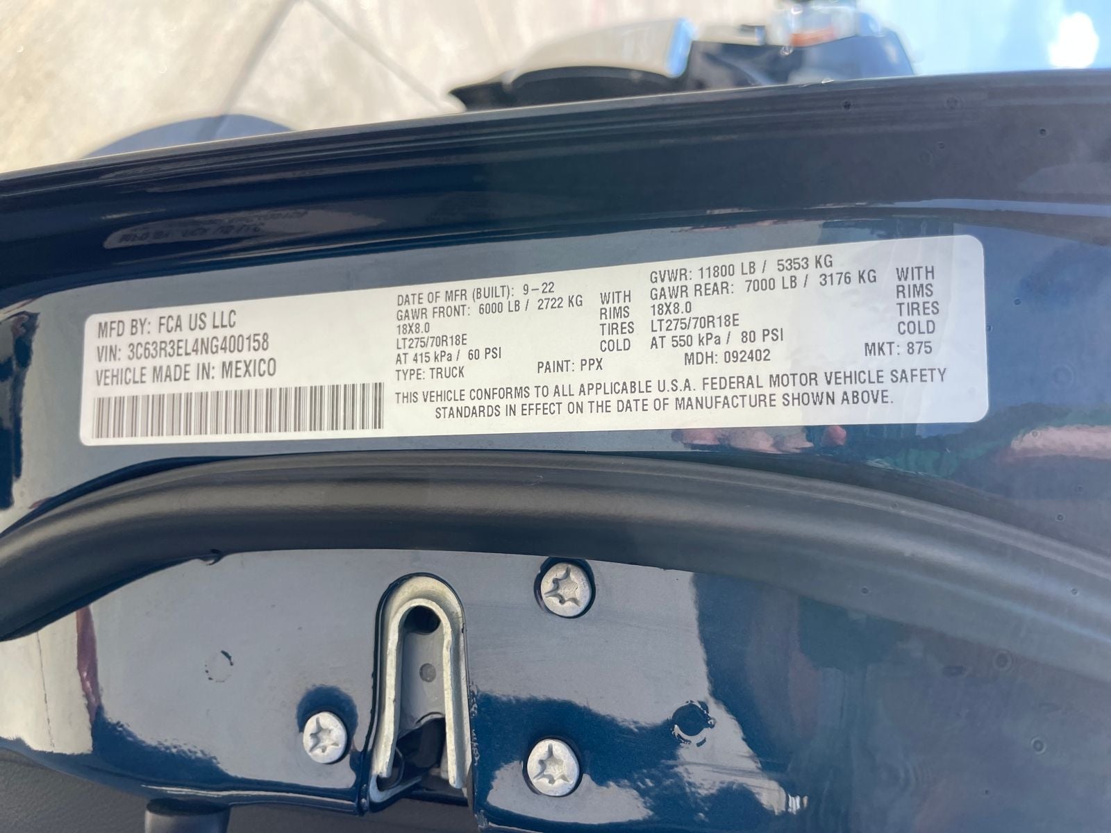 2022 RAM 3500 Laramie