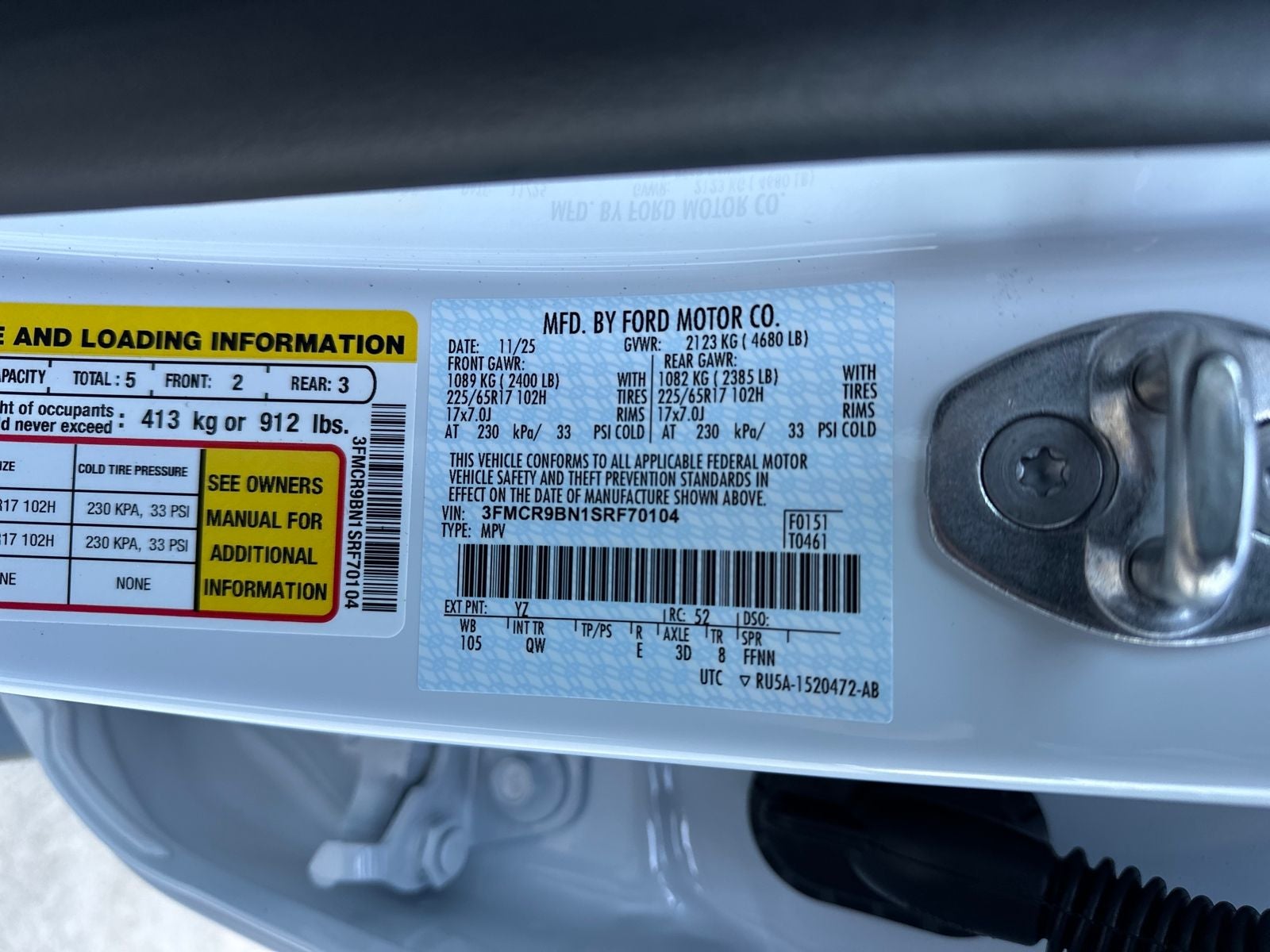 2025 Ford Bronco Sport Big Bend