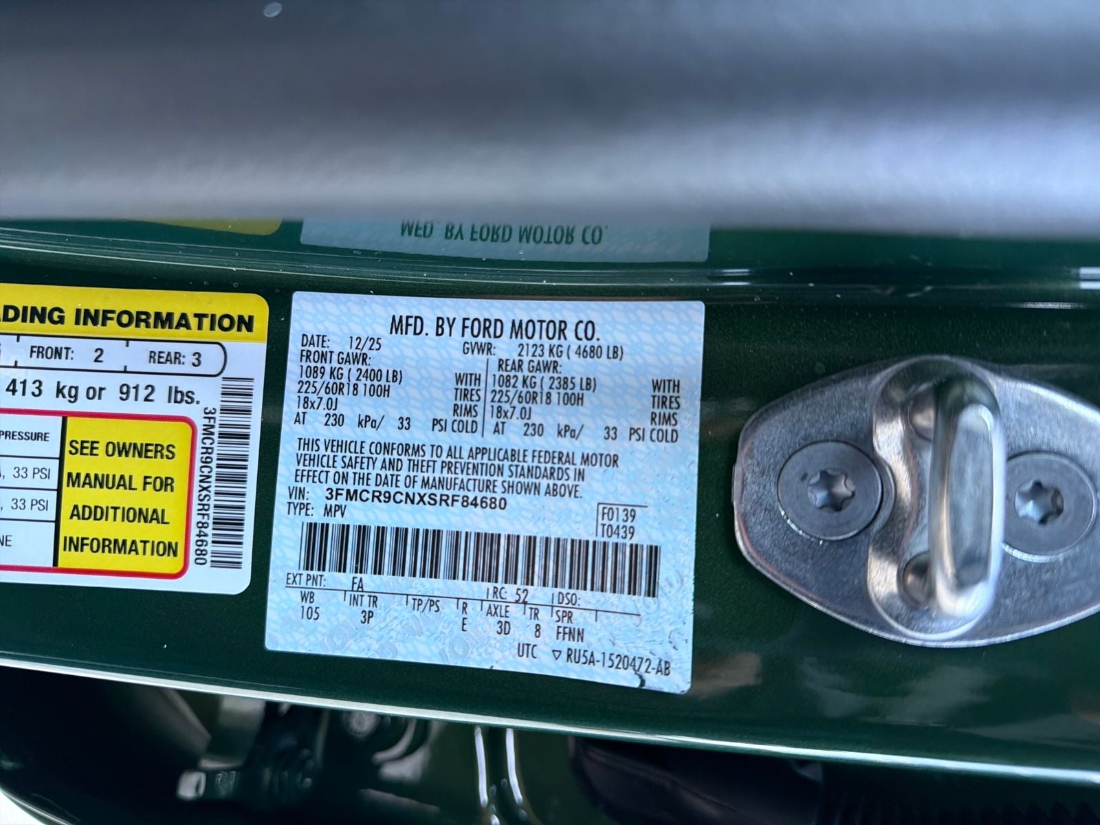 2025 Ford Bronco Sport Outer Banks