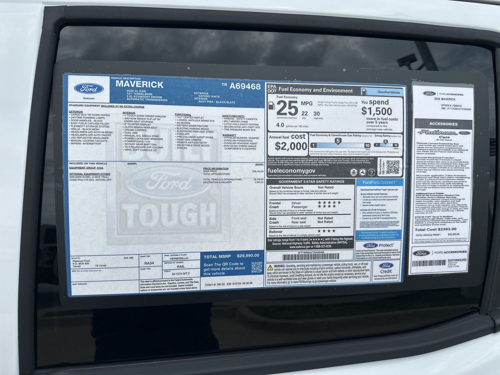 2026 Ford Maverick XL