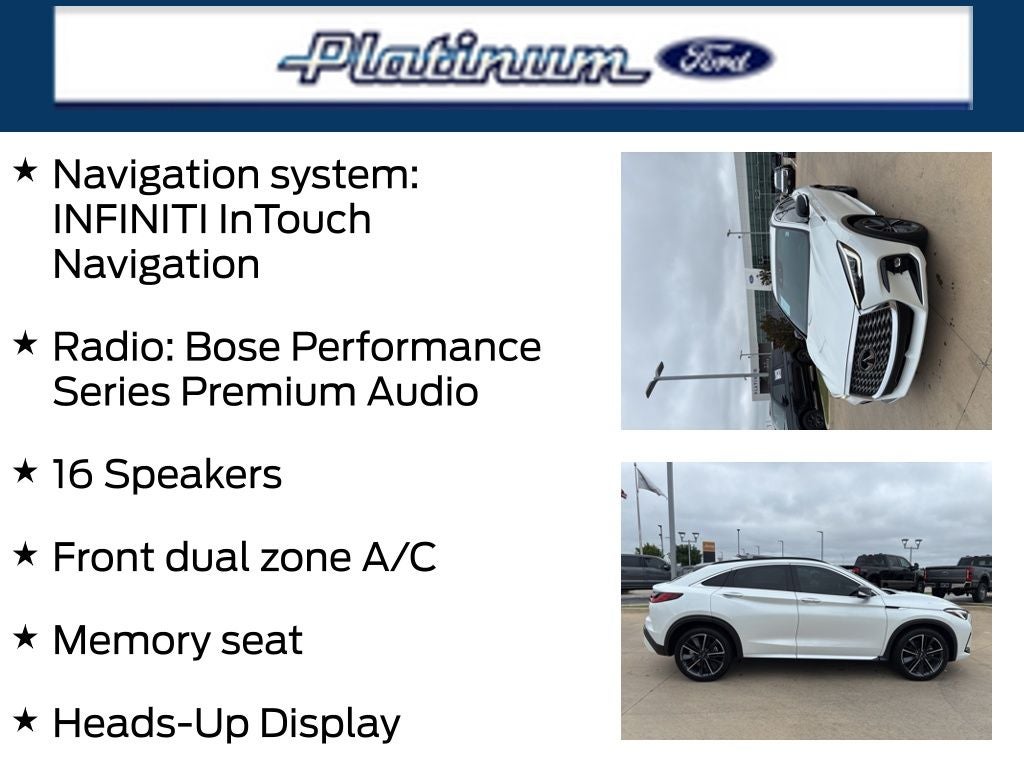 2024 INFINITI QX55 SENSORY