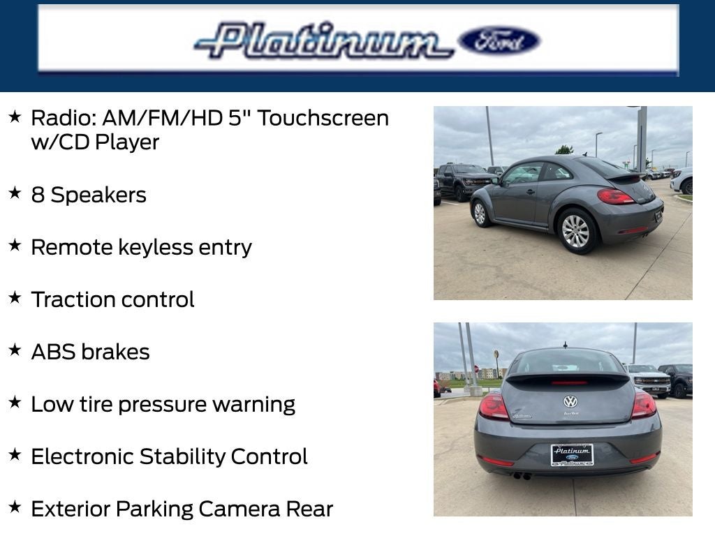 2018 Volkswagen Beetle 2.0T S