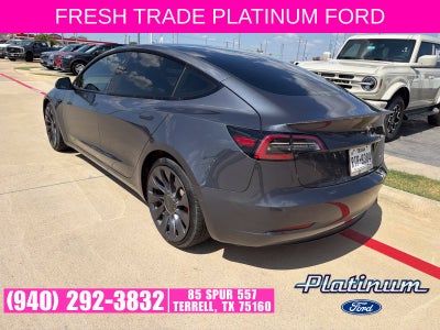 2022 Tesla Model 3 Performance