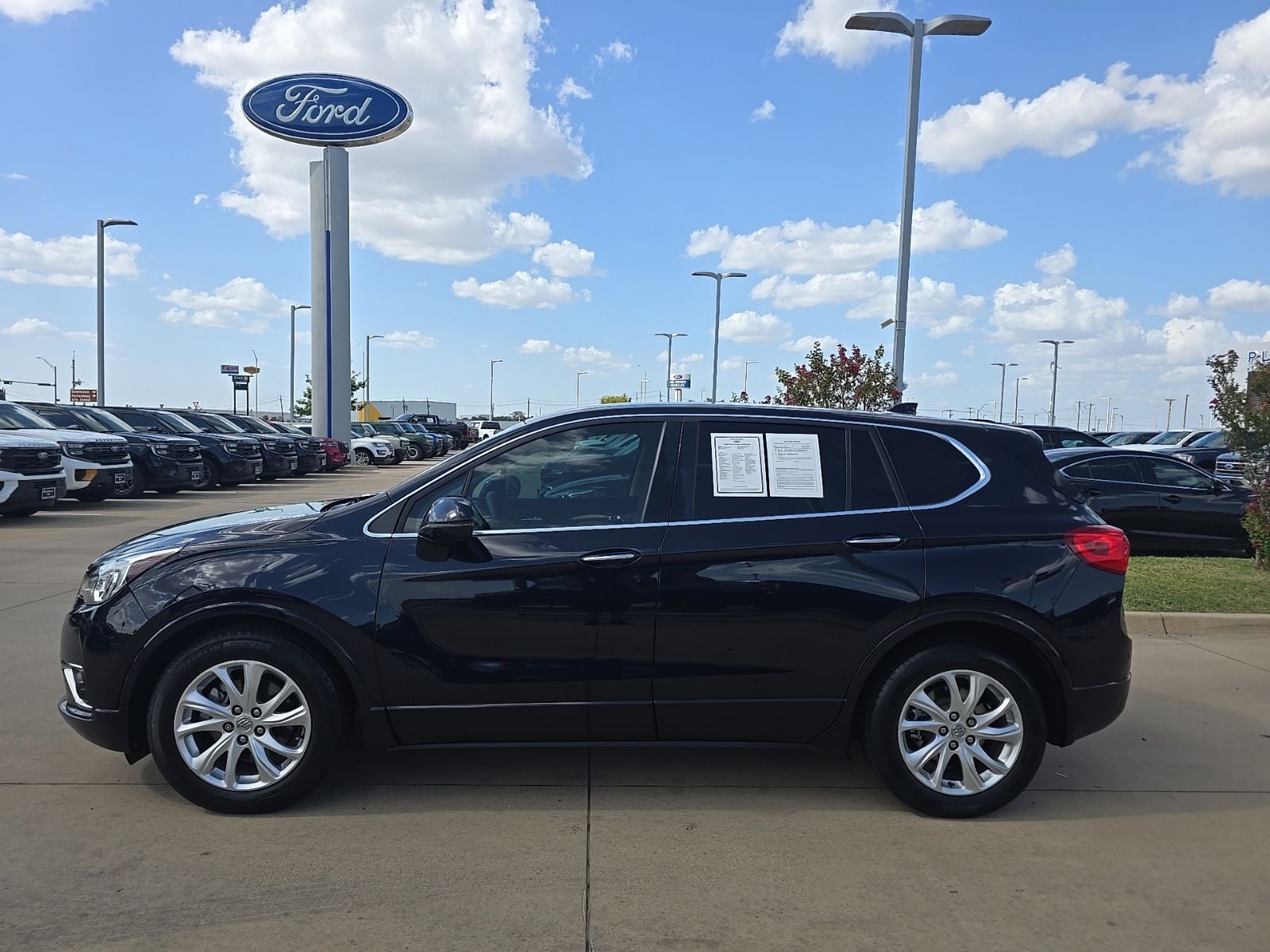 Used 2020 Buick Envision Preferred with VIN LRBFXBSAXLD228364 for sale in Terrell, TX