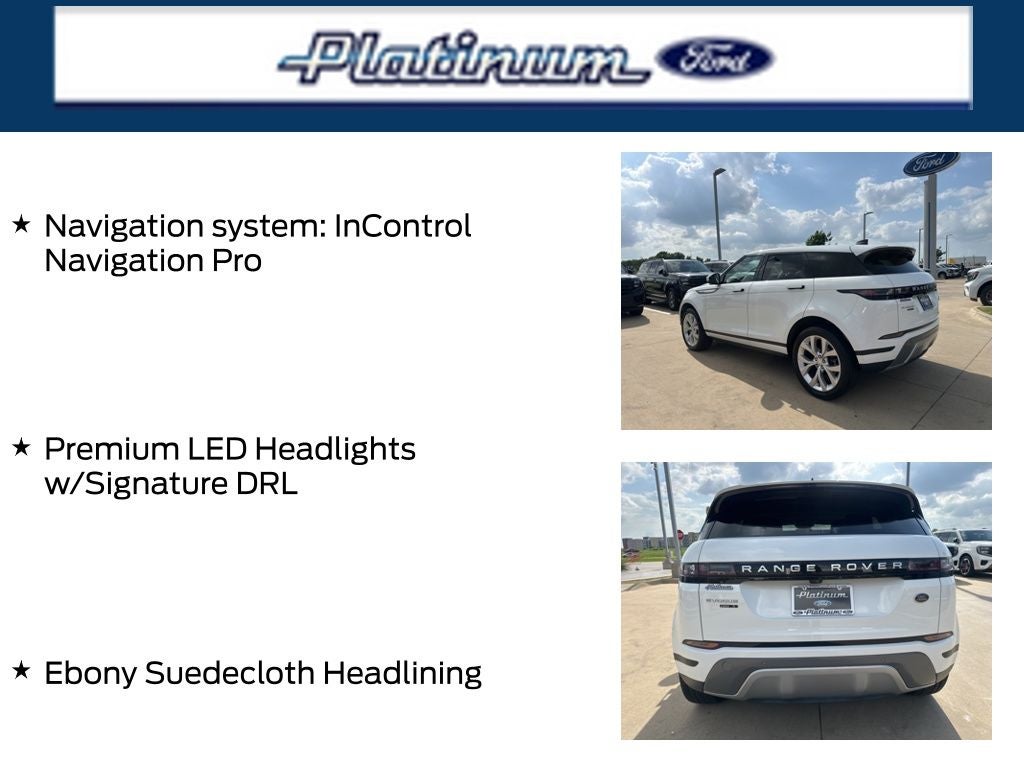 2020 Land Rover Range Rover Evoque S