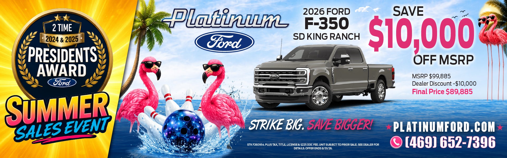 SUMMER SALES EVENT!