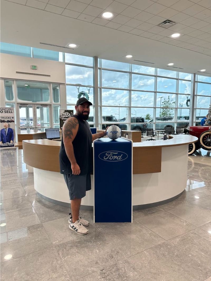 Ford Plat bowling logo Chase_Arredondo in Terrell TX