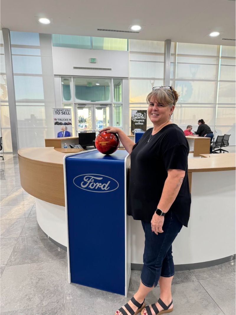 Ford Plat bowling logo Jacquelyn in Terrell TX