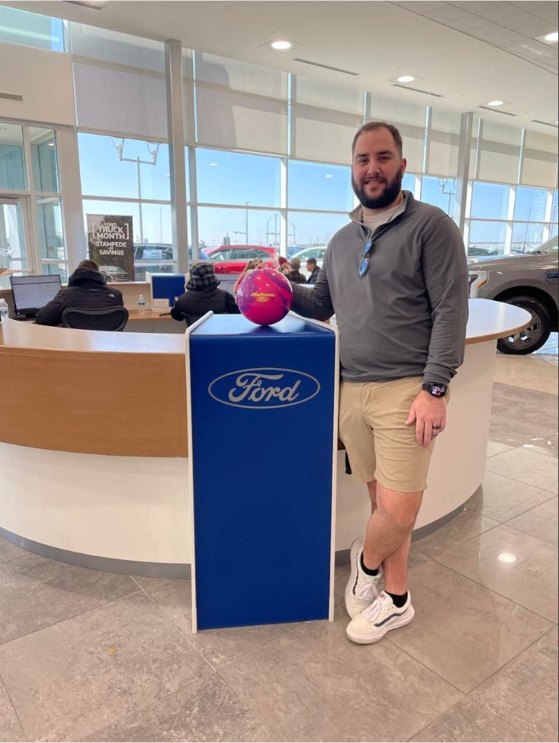 Ford Plat bowling logo Jon-Michael_Bassett in Terrell TX