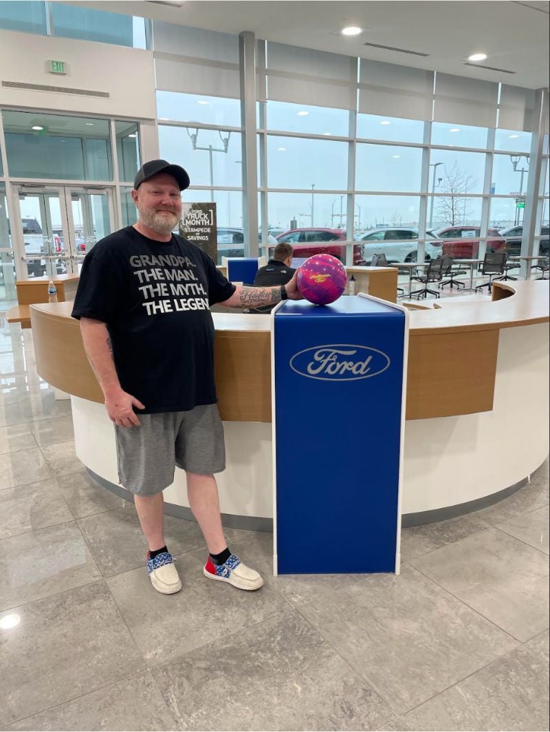 Ford Plat bowling logo Jonathan_Upchurch in Terrell TX