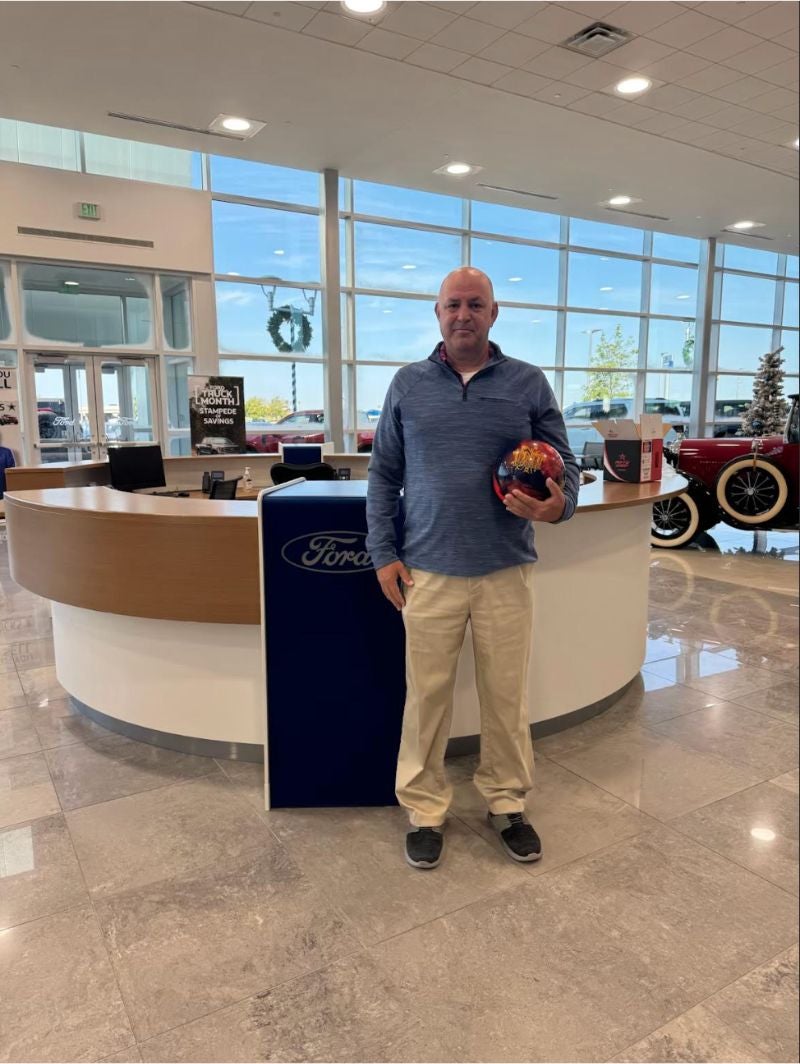 Ford Plat bowling logo Mark_Ladis in Terrell TX