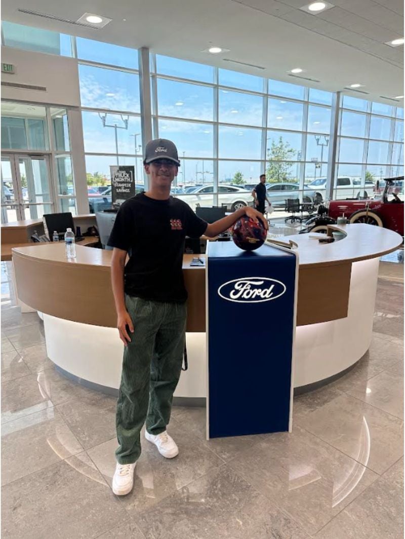 Ford Plat bowling logo Matthew_Haile in Terrell TX