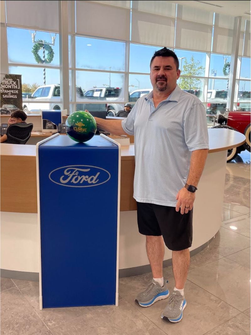 Ford Plat bowling logo Reno_Romo in Terrell TX