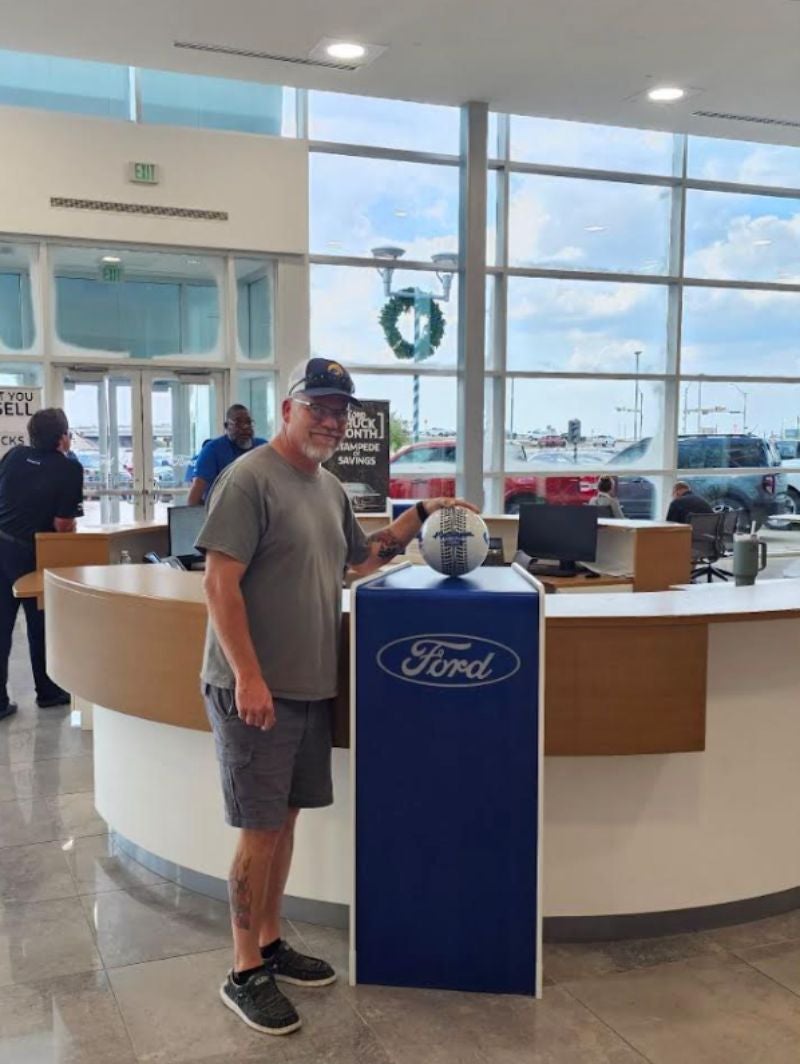 Ford Plat bowling logo Rusty_Sitton in Terrell TX