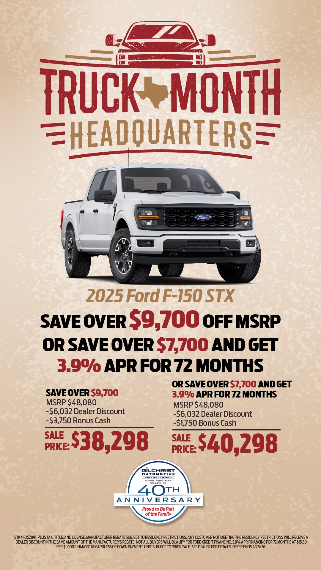 Shop $9,700 Off MSRP on 2025 F-150!