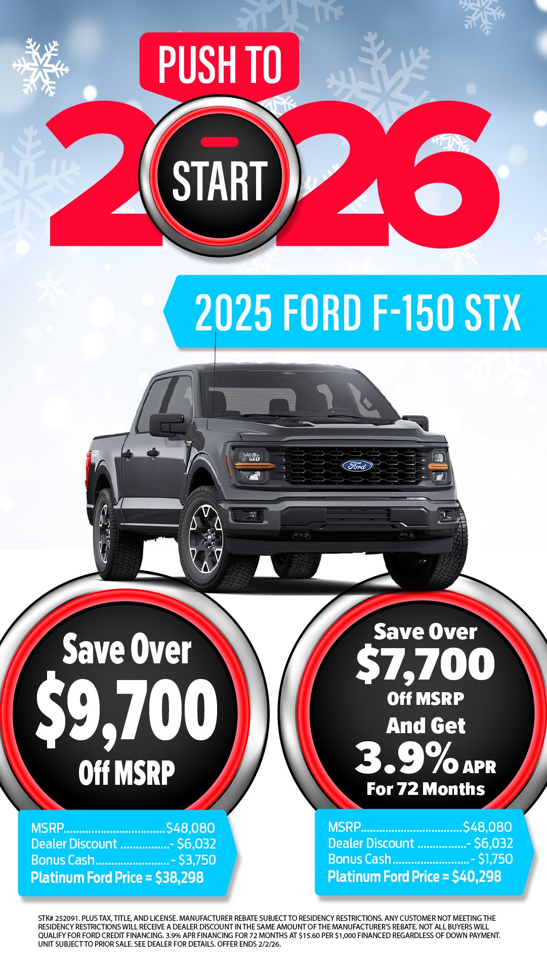 Shop $9,700 Off MSRP on 2025 F-150!