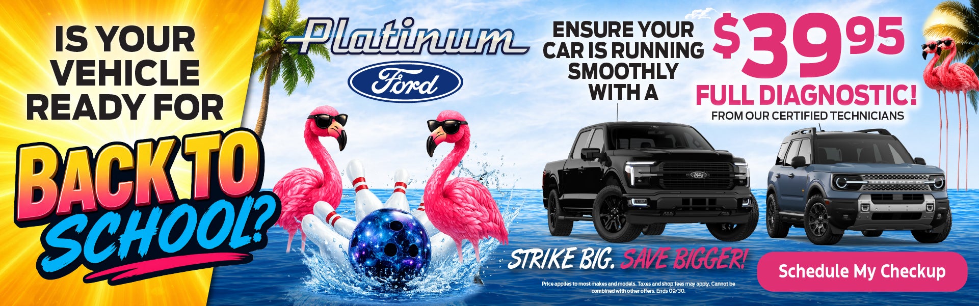 Is your Vehicle ready for BACK TO SCHOOL?
