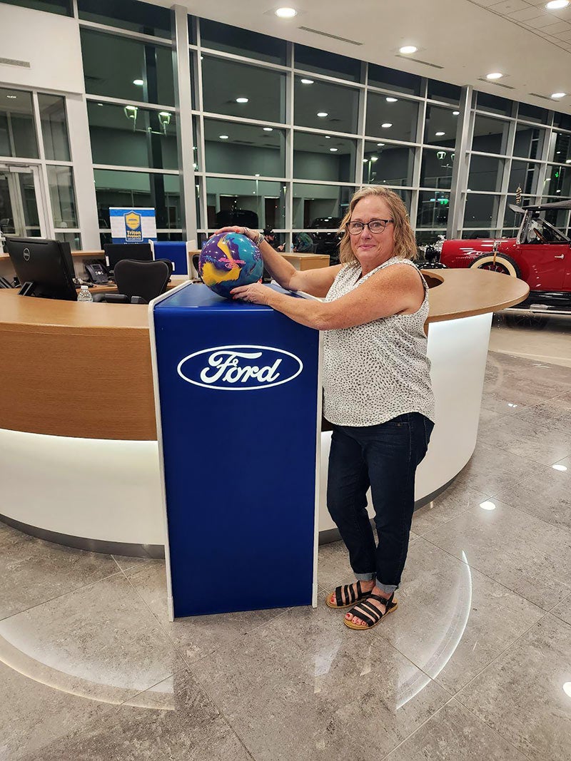 JoannAckley_PurchasedF-250 Platinum Ford in Terrell TX