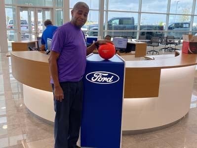 Michael Beach test drove a 2022 Ford Edge Platinum Ford in Terrell TX