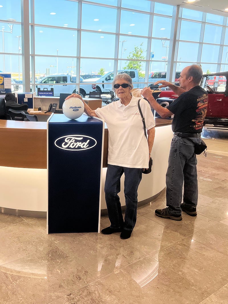 Mrs Billie Platinum Ford in Terrell TX