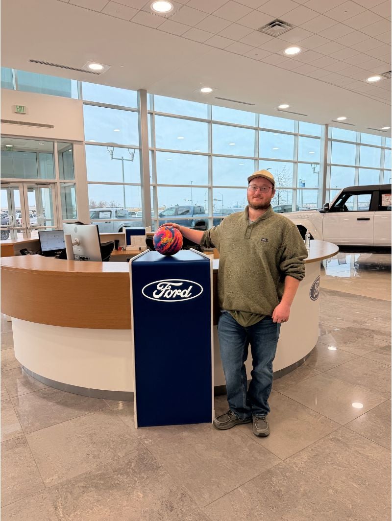 Ford Plat bowling logo bowling alumni in Terrell TX