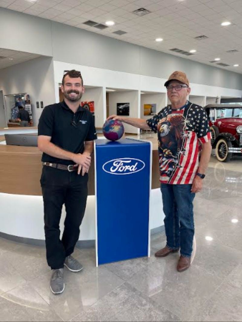 Ford Plat bowling logo Gary_Howell in Terrell TX