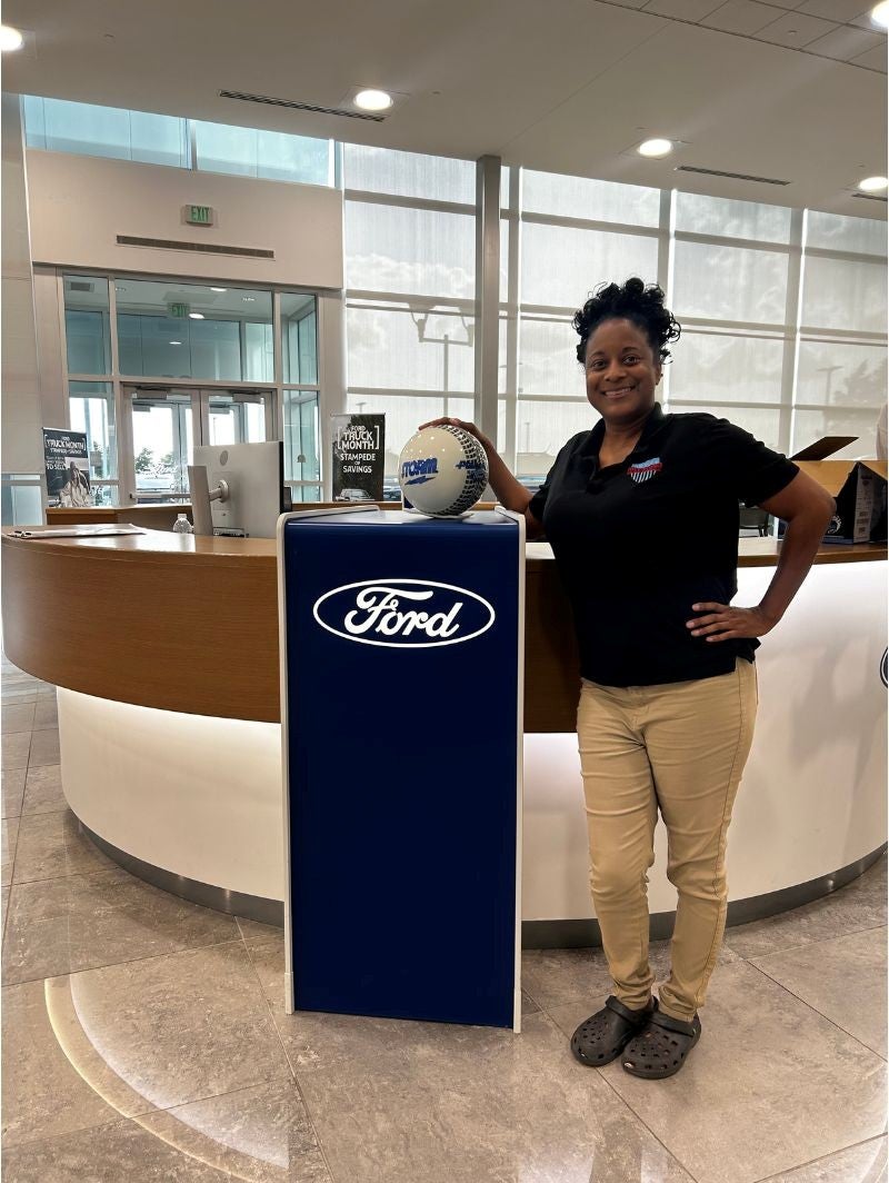 Ford Plat bowling logo Modena_Meeks in Terrell TX