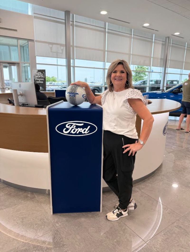 Ford Plat bowling logo bowling alumni in Terrell TX