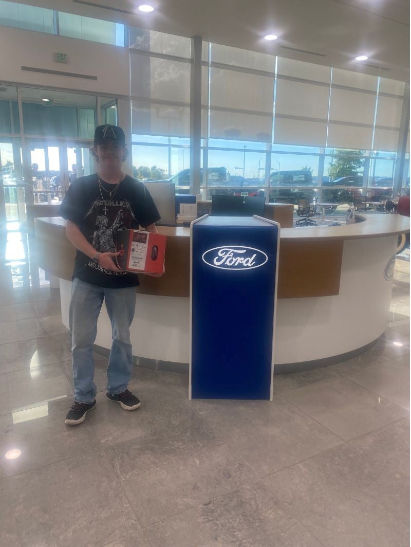 Ford Plat bowling logo bowling alumni in Terrell TX