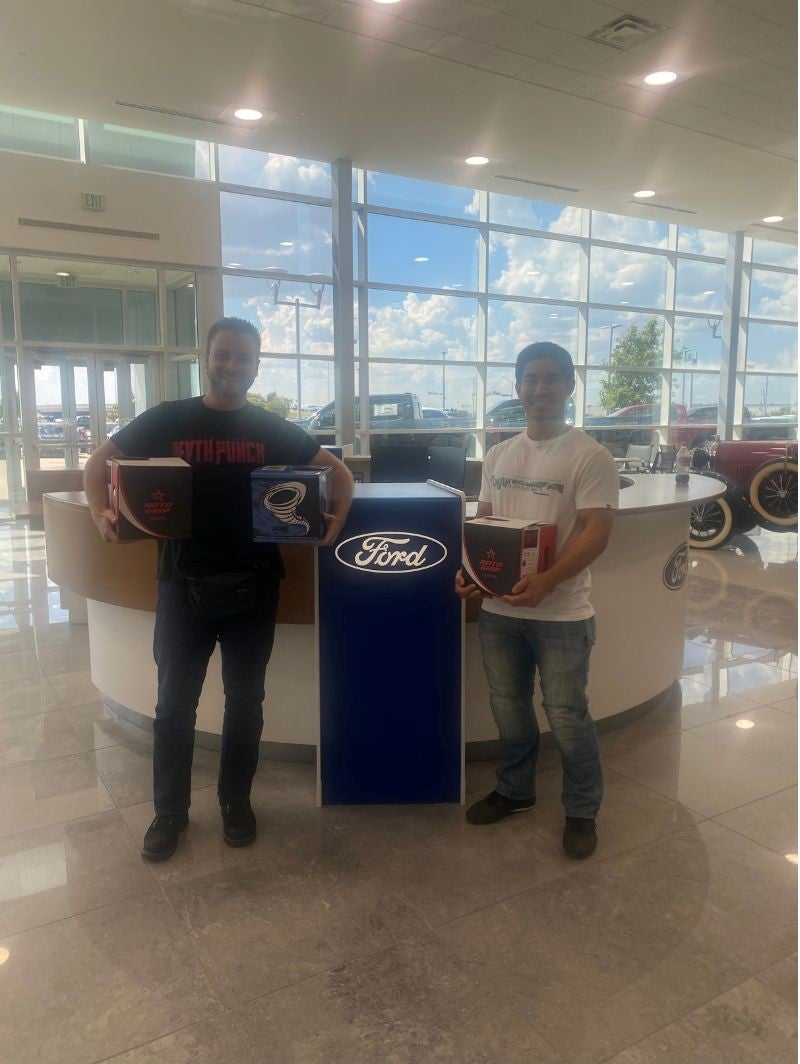 Ford Plat bowling logo bowling alumni in Terrell TX