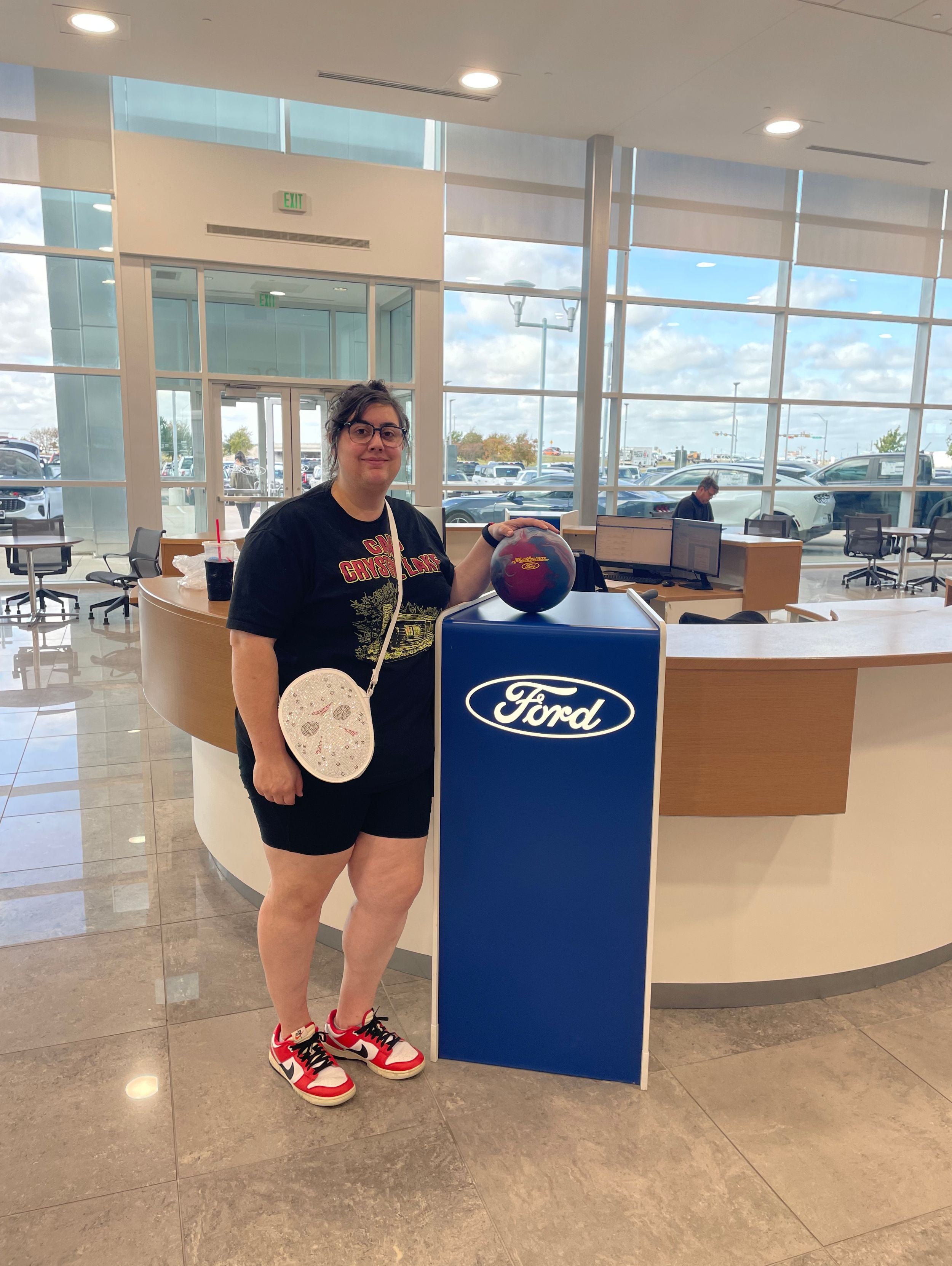 Ford Plat bowling logo bowling alumni in Terrell TX