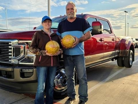 Rodney and Jennifer Watson purchased a new 2020 King Ranch 350 Platinum Ford in Terrell TX