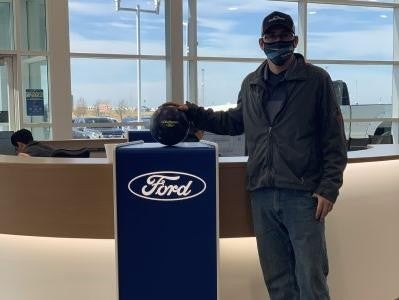 Elliot Wood purchased a 2020 Ecosport Platinum Ford in Terrell TX