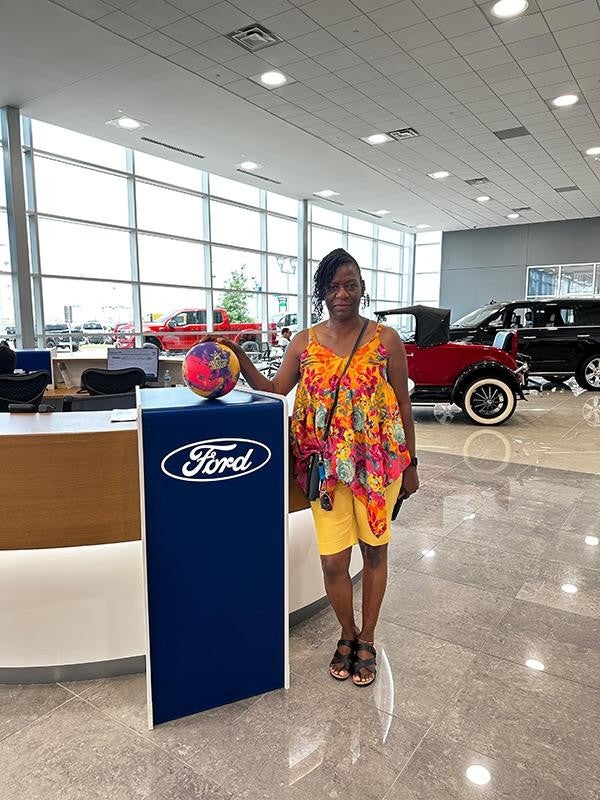 Lynette Smith 2023 F150 XLT Platinum Ford in Terrell TX