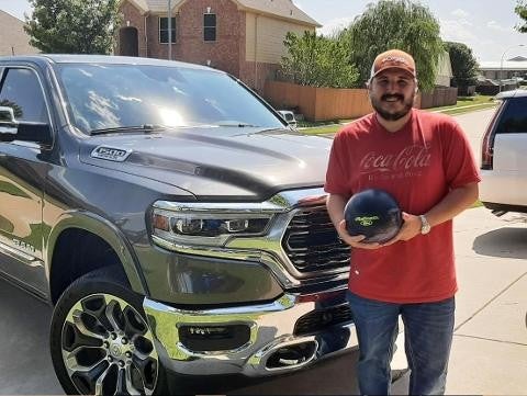Johnathon Hooks purchased a 2020 Ram Limited Platinum Ford in Terrell TX