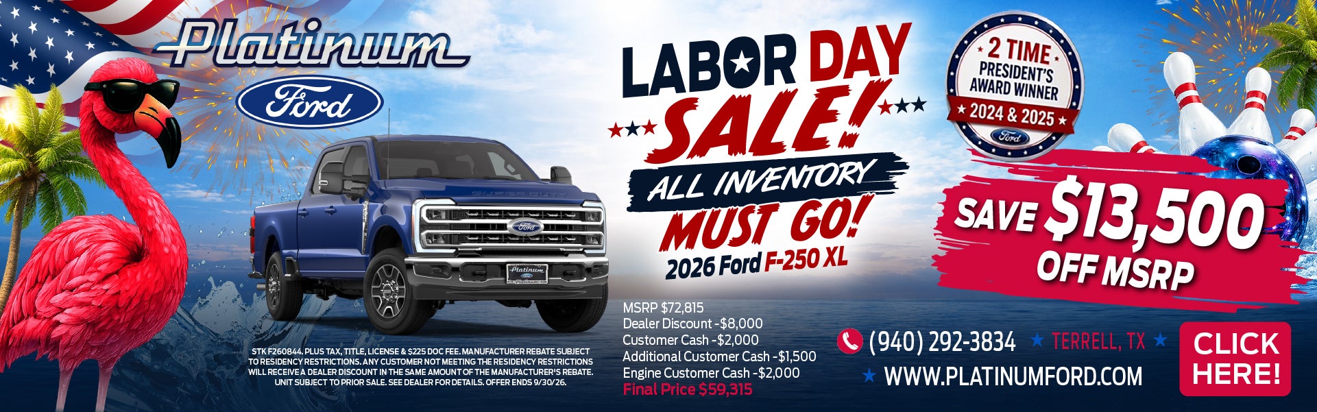 Labor Day Sale - 2025 Ford F-250 XL Offer